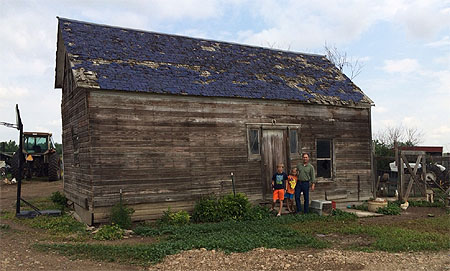 Charles Hill farm granary