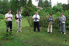 Ollilassa laulettiin virsi 326